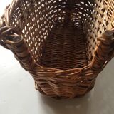 Rattan bottle basket