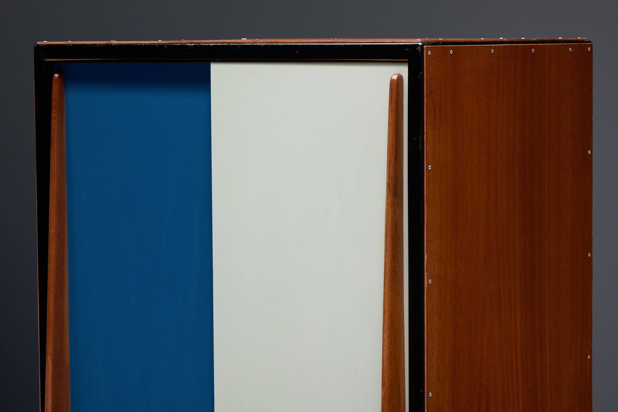 Modernist wardrobes by Willy Van Der Meeren for Tubax, Belgium, 1950s