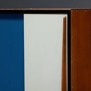Modernist wardrobes by Willy Van Der Meeren for Tubax, Belgium, 1950s