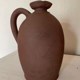 Jar and terracotta bottle