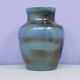 vintage blue brown vase