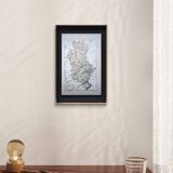 Printed in 1889, Rhône, Auvergne-Rhône-Alpes.