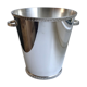 Saint Hilaire champagne bucket in silver metal