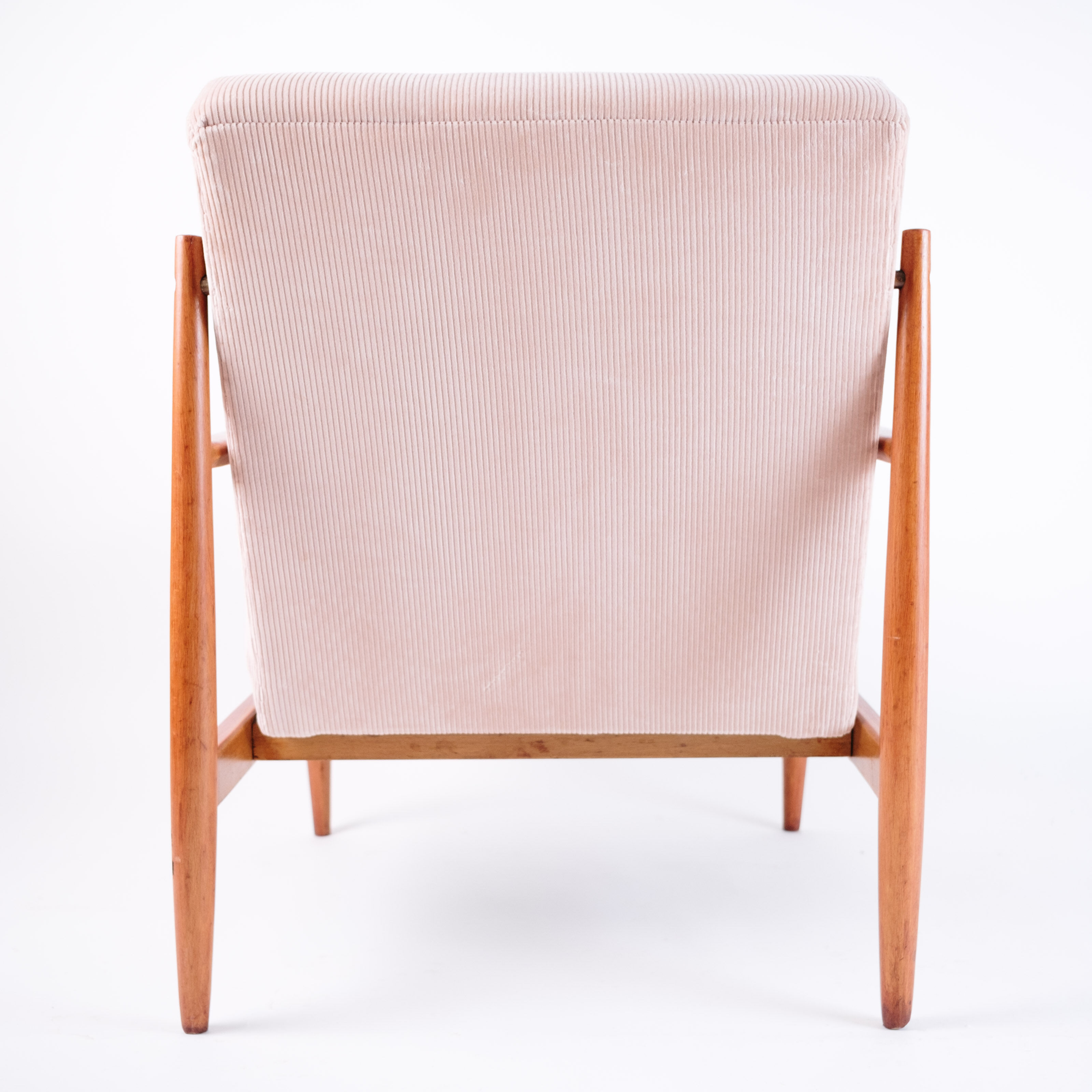 Dusted pink armchair