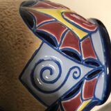 Ceramic art deco vase