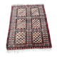 Burgundy Afghan wool Persian rug 95x125cm