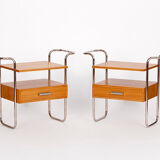 Contemporary Tubular Steel Sideboard Czech Functionalism Bauhaus