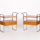 Contemporary Tubular Steel Sideboard Czech Functionalism Bauhaus