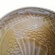 Gien earthenware fish set, 6 plates and a serving dish