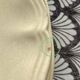 Set de 3 assiettes plates ivoire Digoin Sarreguemines