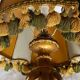 Vintage wooden table lamp
