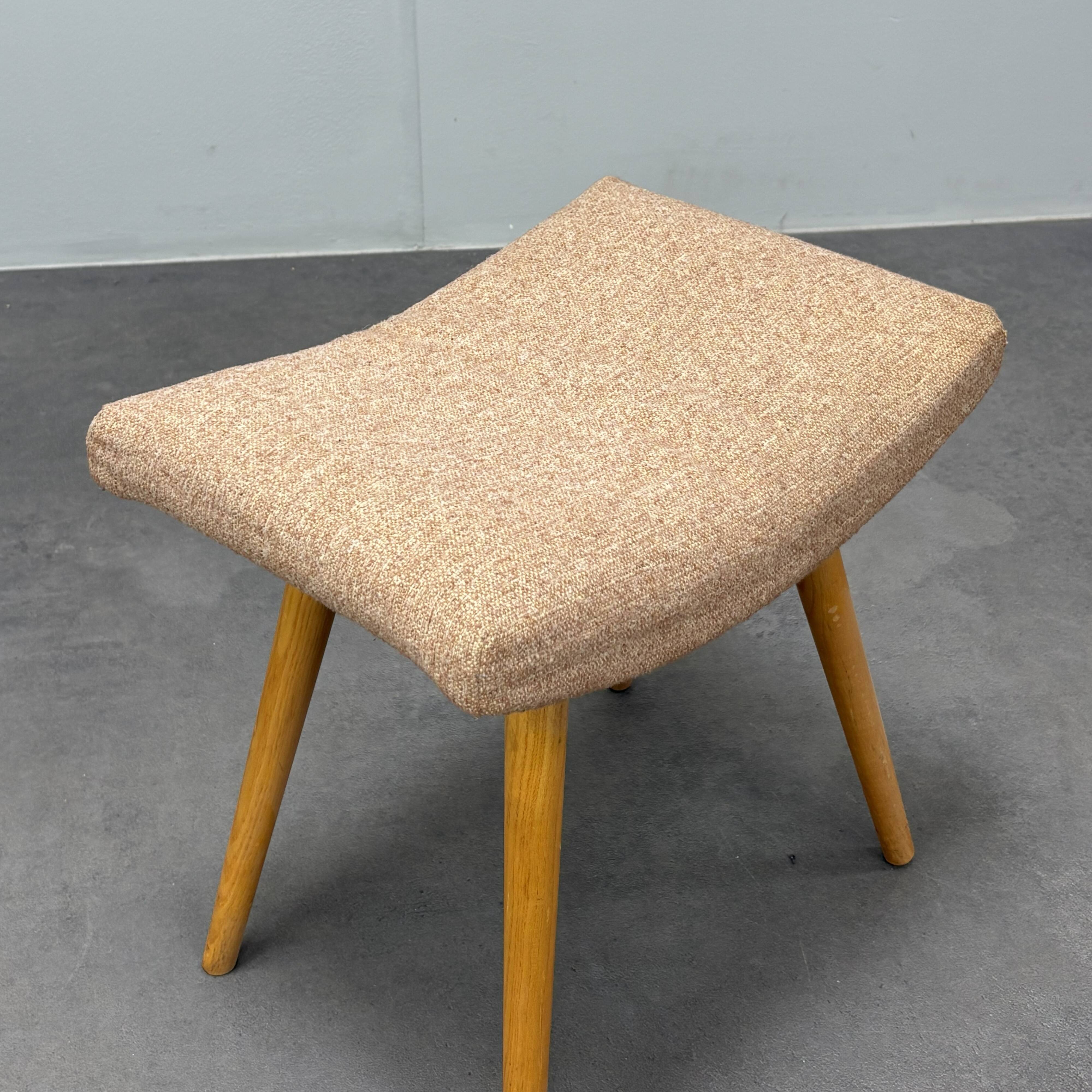 Vintage Footstool by Moravská Ústředna Brno, 1988, Czechoslovakia