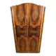 Art Deco Vintage 1930s  Figured Walnut Wardrobe Bookmatched Fitted Interior