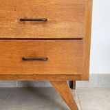 Vintage wooden chest of drawers