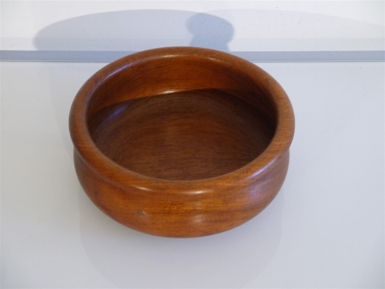 Empty Danish vintage teak pocket