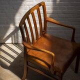 Ole Wanscher Model 1675 in Oak, Fritz Hansen, 1940s Denmark