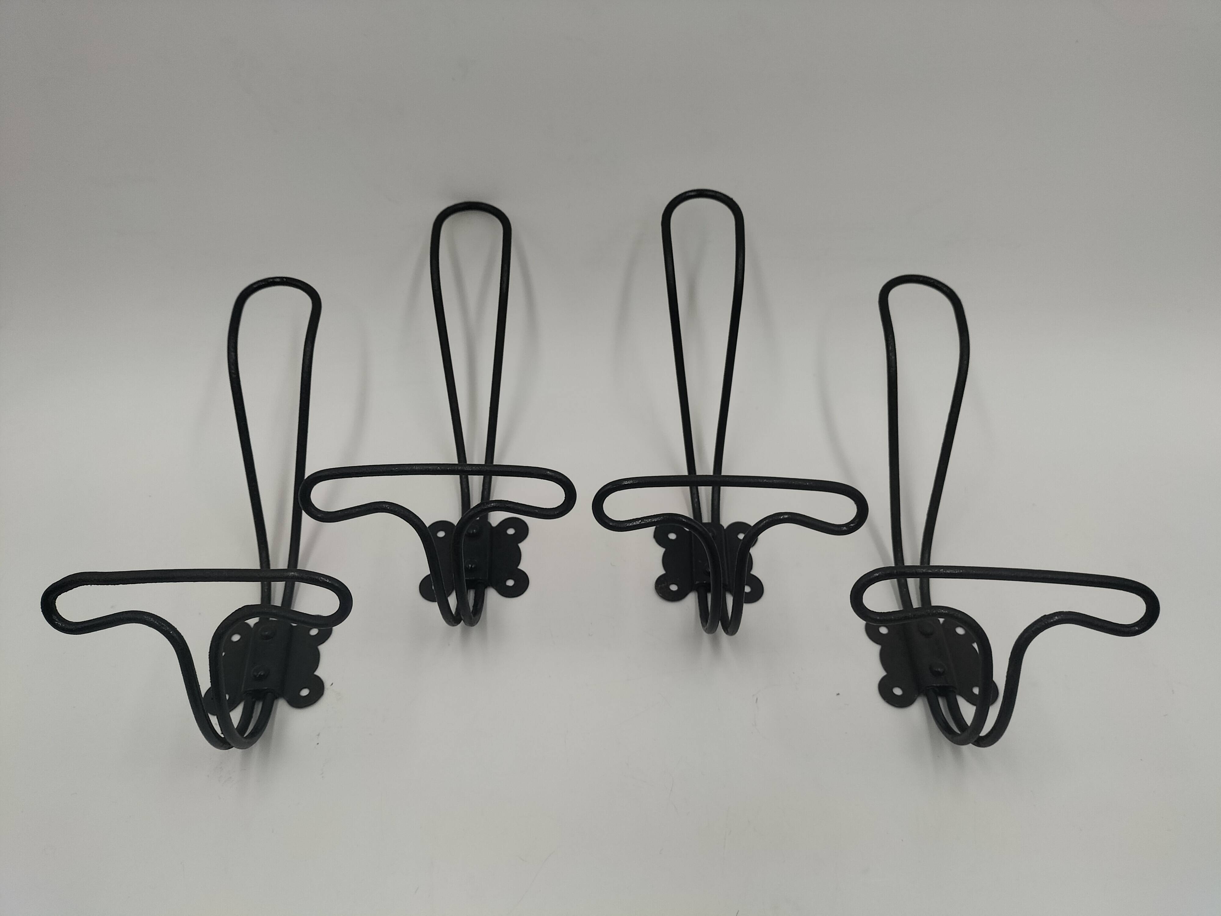 Set of 4 coat hooks