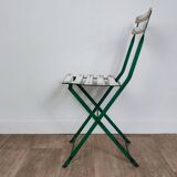 Folding garden chairs