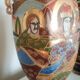 Satsuma - Pair of baluster vases - Porcelain - gilded enamel, painted - Japan