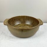 Large stoneware basin with handles