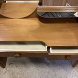 Dressing table style art deco in wood 50s
