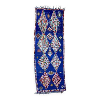 Boujad. tapis marocain vintage, 99 x 313 cm