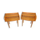 Pair of vintage bedside tables