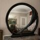 Postmodern "Black Swan" large mirror, 1970s-1980s.