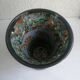 Vase Gerbino décors loups