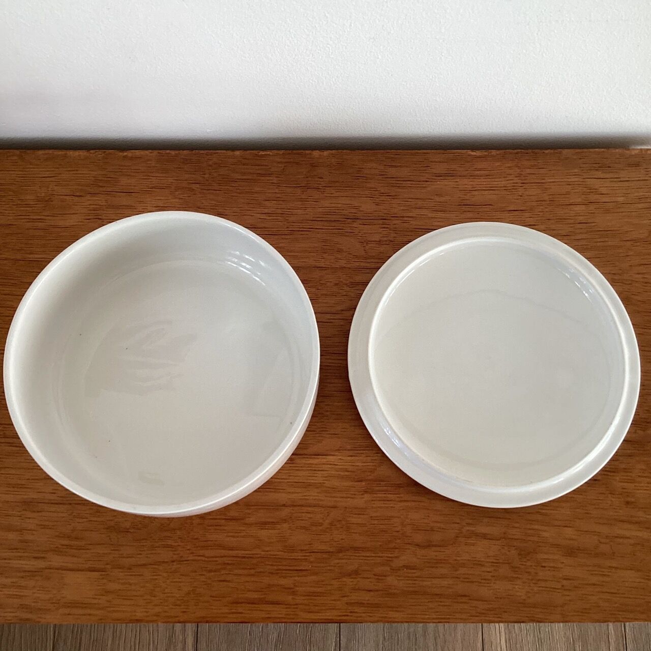 Porcelain box, naïve design collection, décor signed Laplau - 1980s, Villeroy & Boch