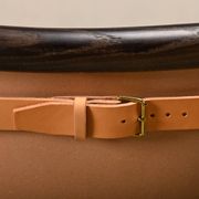Kristian Sofus Hansen & Tommy Hyldahl Samurai Lounge Chair oak and leather