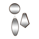 Trio de miroirs, italien, 1960