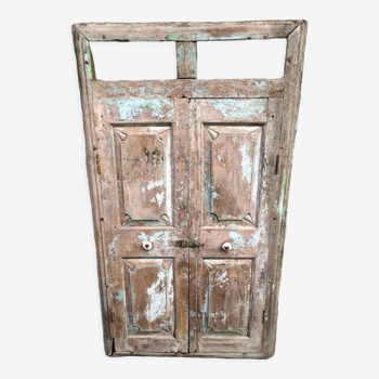 Old teak door