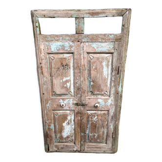 Old teak door