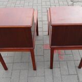 Paire de tables de nuit, Suède, années 1960