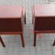 Paire de tables de nuit, Suède, années 1960