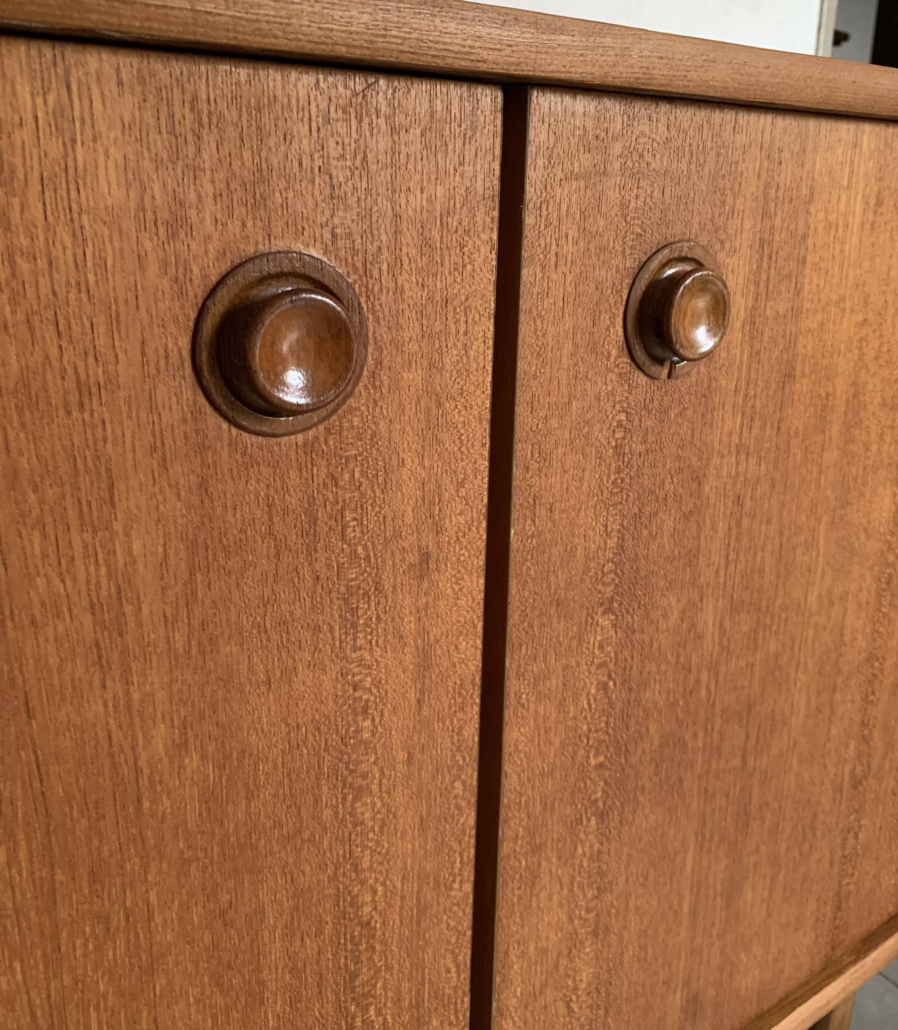 Vintage Scandinavian enfilade from the 60s in teak