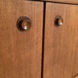 Vintage Scandinavian enfilade from the 60s in teak