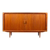 Buffet en teck vintage avec tiroirs, danois Silkeborg, milieu du siècle.