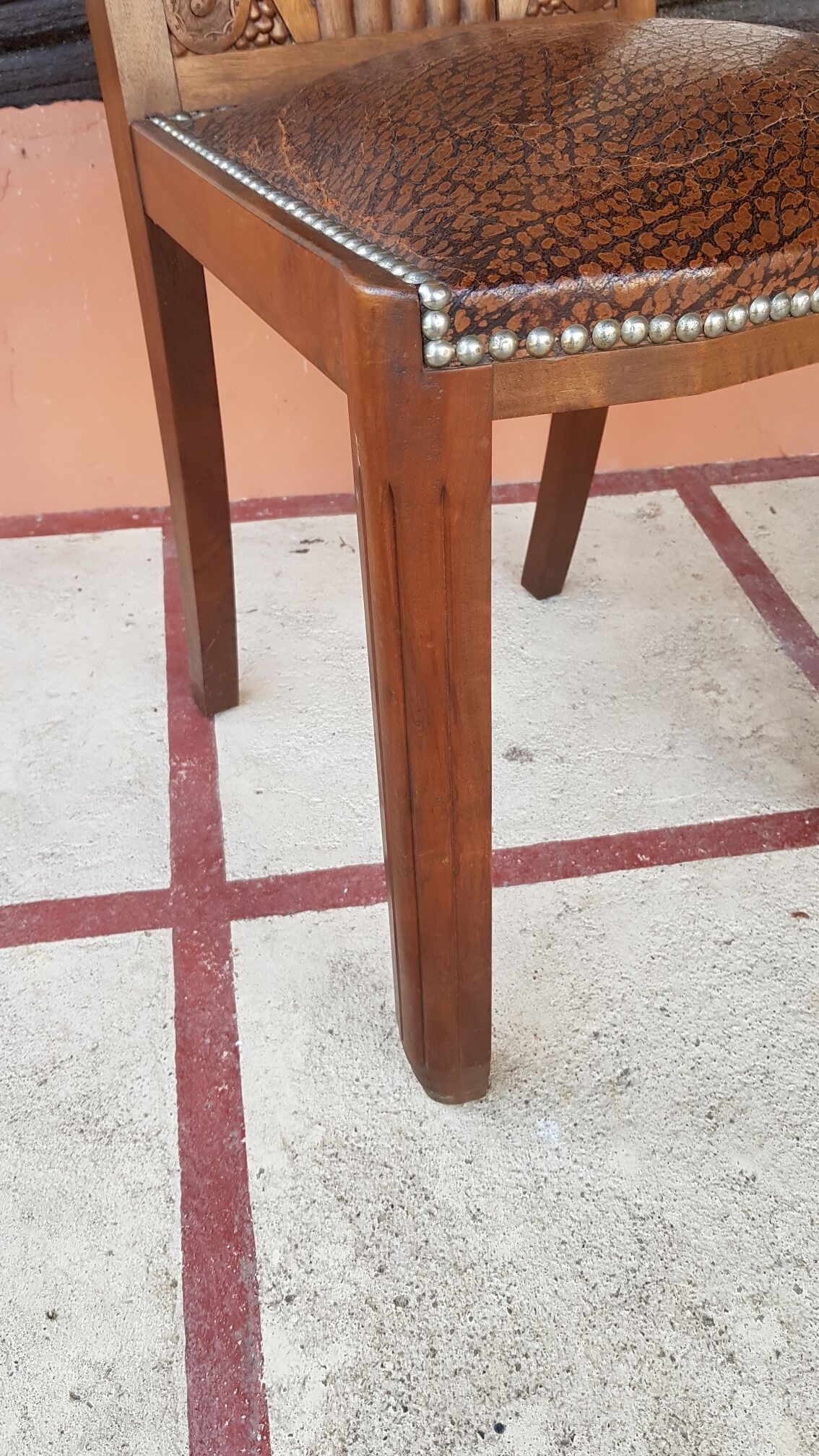 Pair of art deco chairs 1930