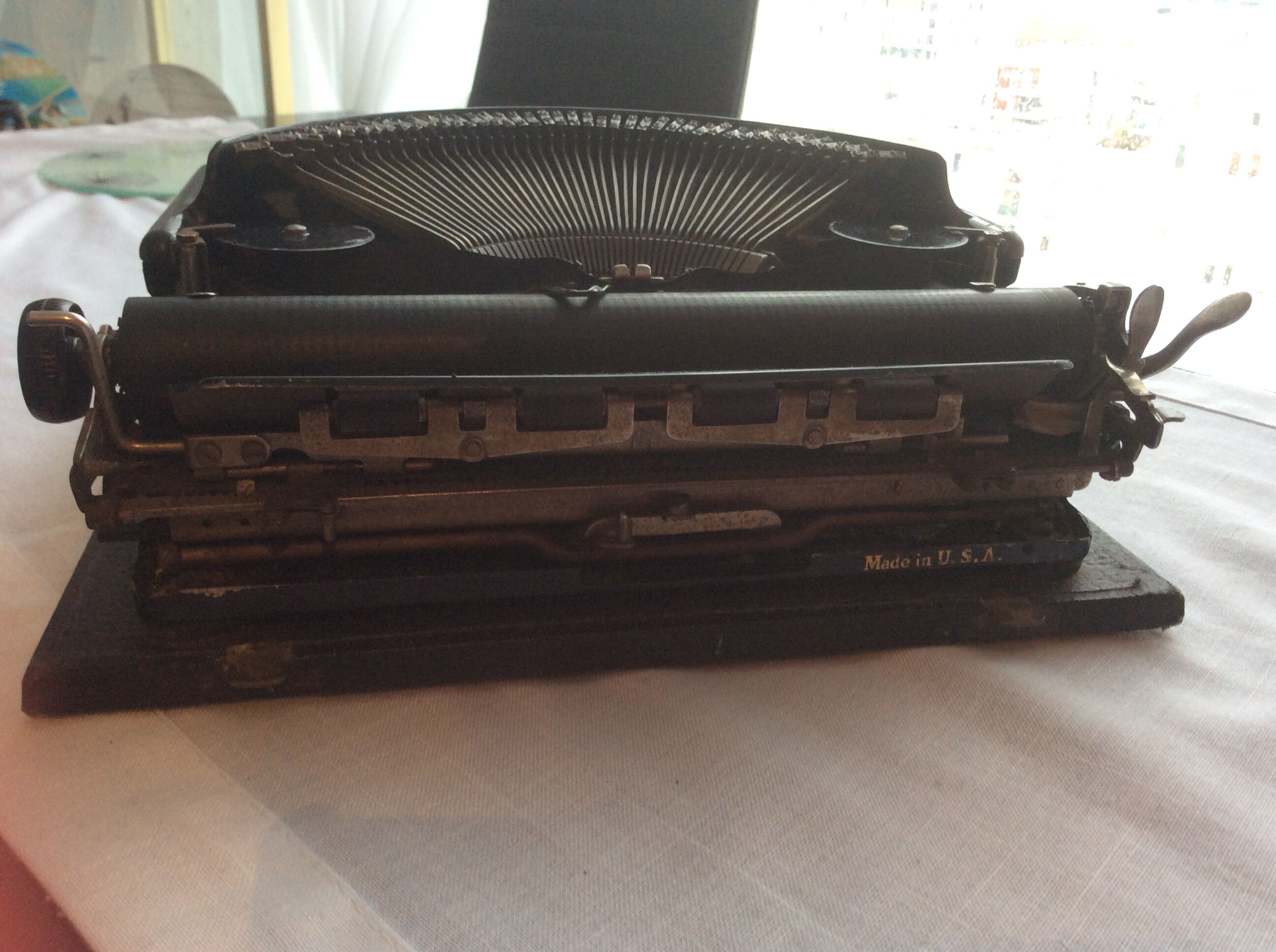 Old Remington Junior portable typewriter