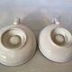 Pair of botanical flower candlesticks Villeroy and Boch