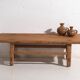 Table basse ancienne en orme – Table d’appoint primitive chinoise – circa 1900 #10