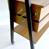 Scandinavian Wood Bar Cart Trolley