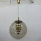 Doria Leuchten globe glass hanging lamp , 1970s