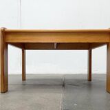 Vintage coffee table in Swedish pine by Yngve Ekström for Swedese, 1970s.