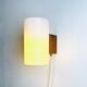 Cylindrical Beech Wood Wall Lamp Uno & Östen Kristiansson For Luxus, Sweden 1960S