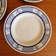 Set of 8 Dessert Plates Manufacture de Gien Garches Model