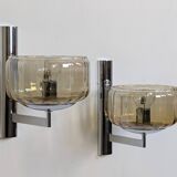 Pair of Sciolari wall lights