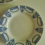 Set of 6 Moulin des Loups Colonial Model Plates